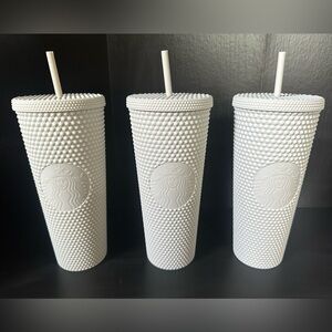 Starbucks gray studded bundle NWT